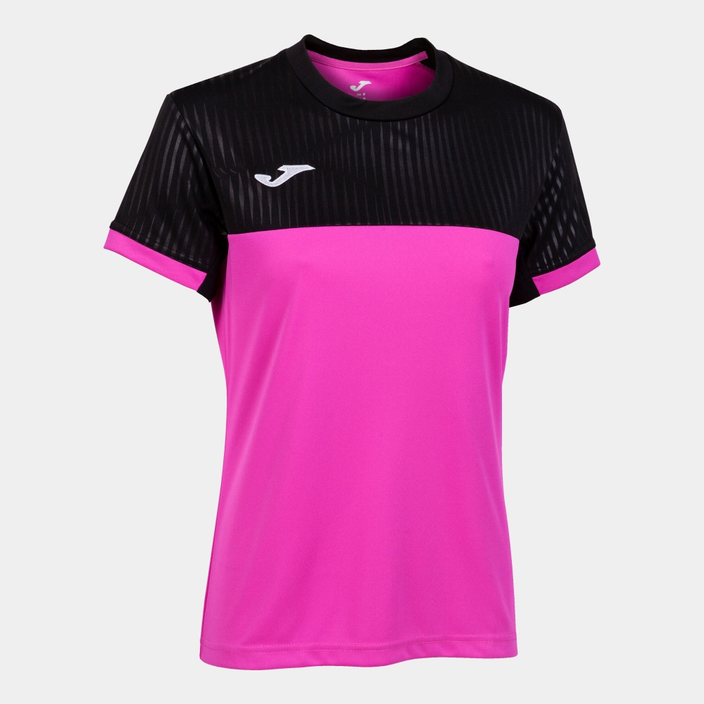 Camasa Montreal Maneca Scurta T- Fluor Pink Black Joma