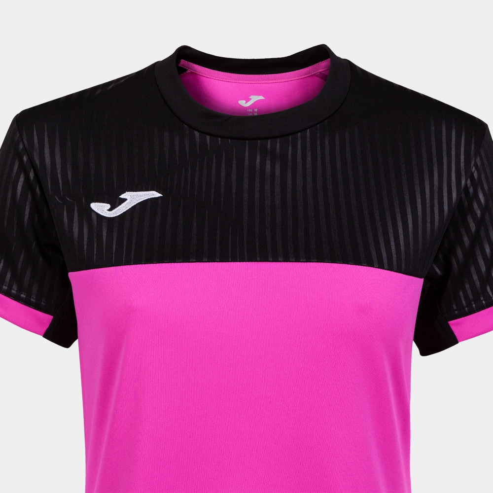 Camasa Montreal Maneca Scurta T- Fluor Pink Black Joma