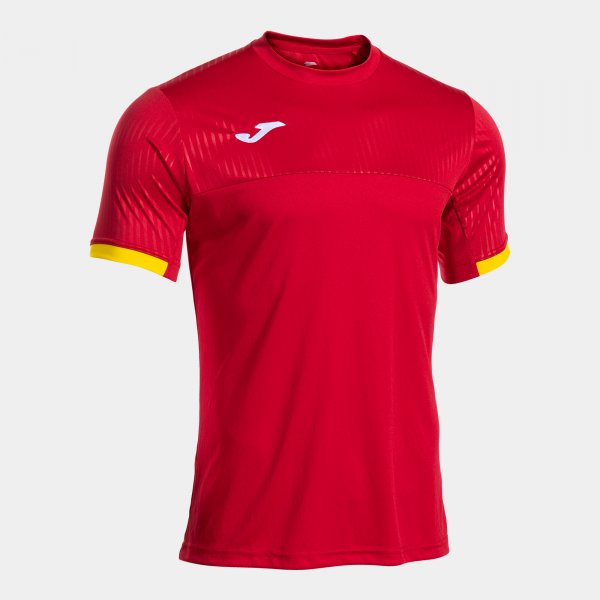 Camasa Montreal Maneca Scurta T- Red Yellow Joma