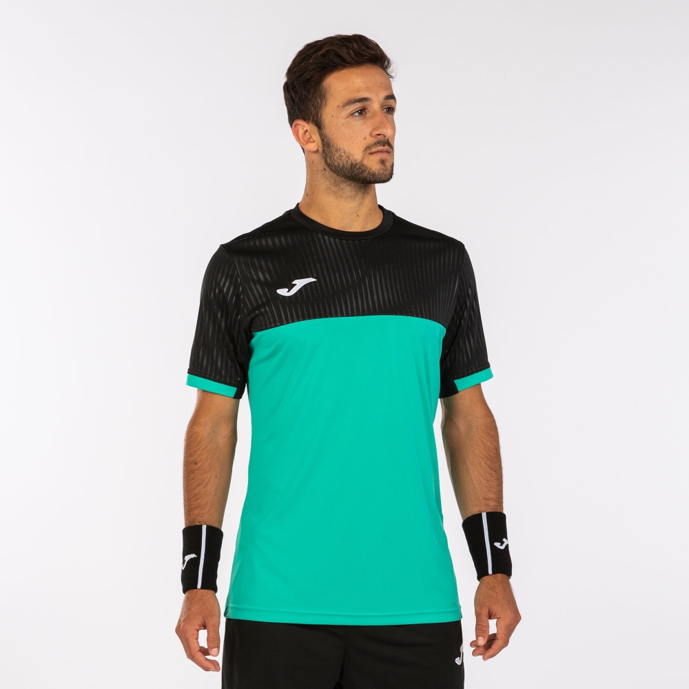 Camasa Montreal Maneca Scurta T- Green Black Joma