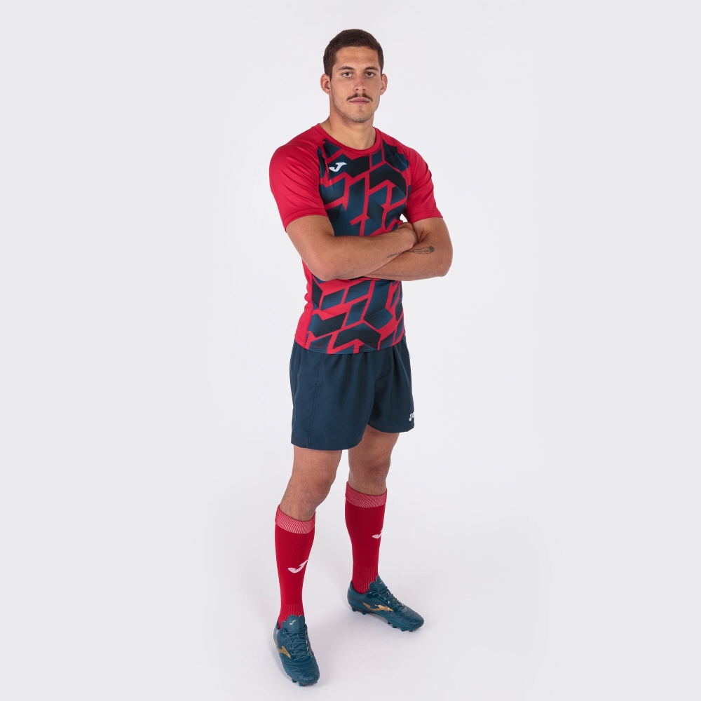 Camasa Myskin Iii Maneca Scurta T- Red Navy Joma