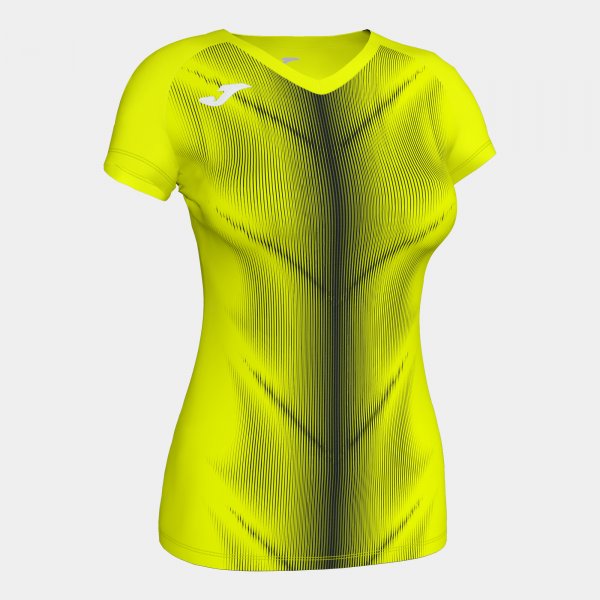 Camasa Olimpia T- Fluor Yellow-black S/s dama Joma