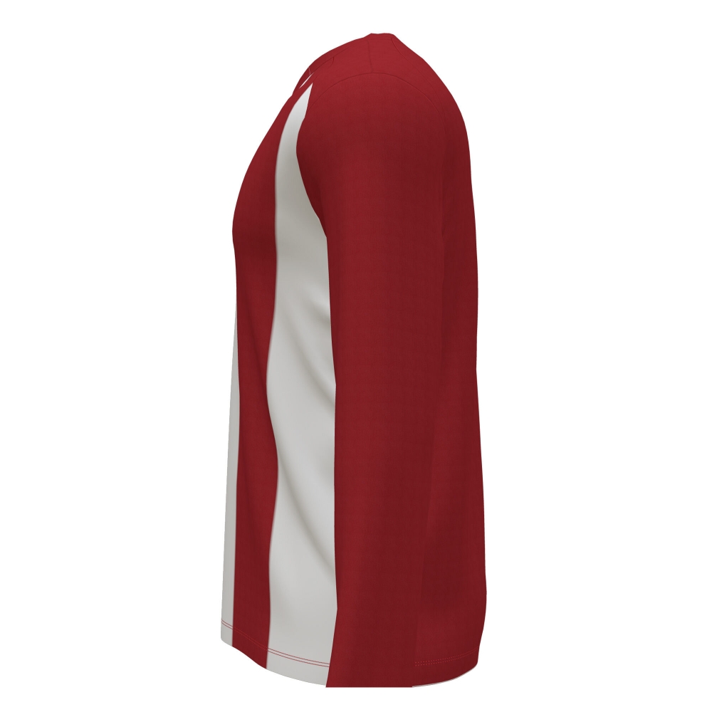 Camasa Pisa Ii Maneca Lunga T- Red White Joma