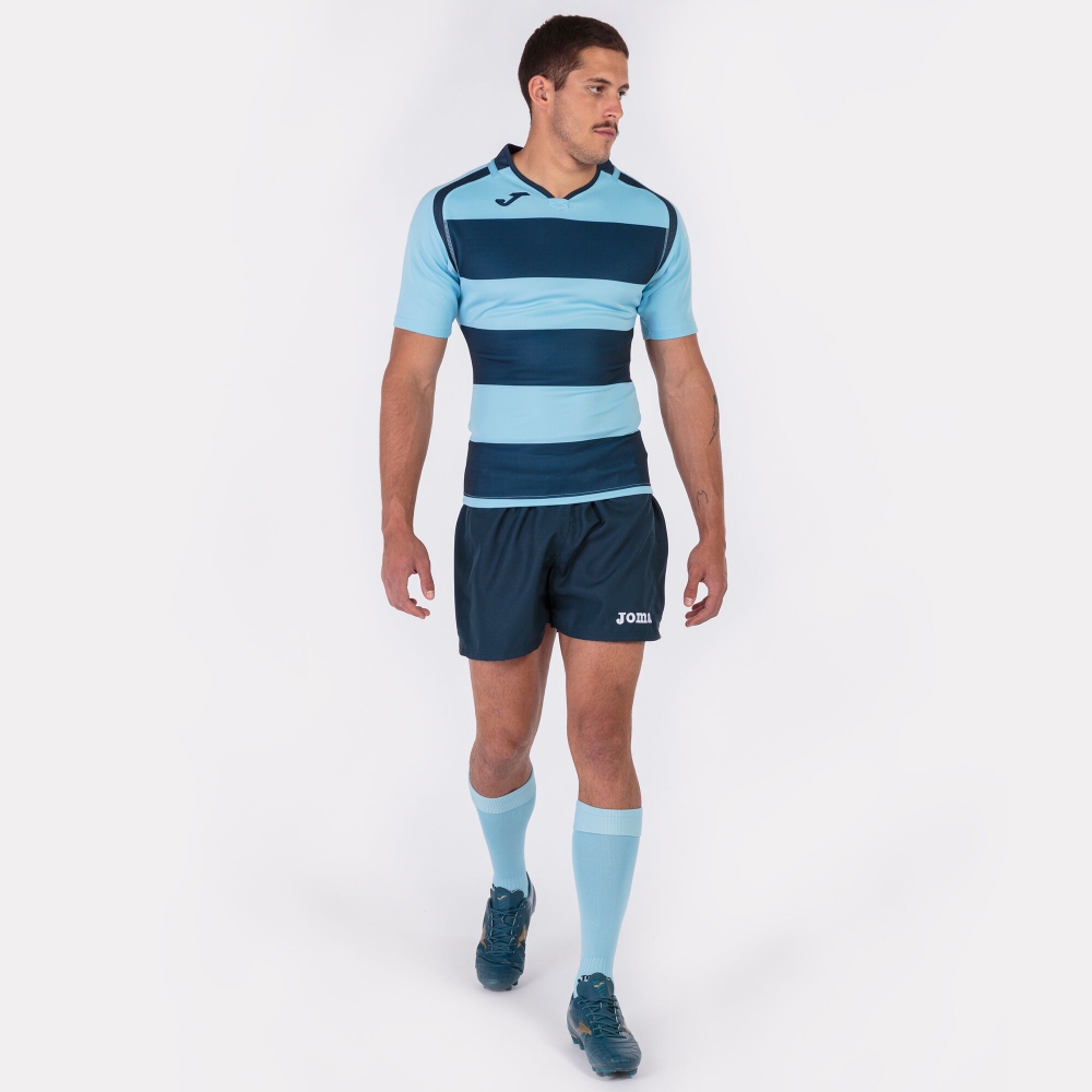 Camasa T- Rugby Navy-skyblue S/s Joma