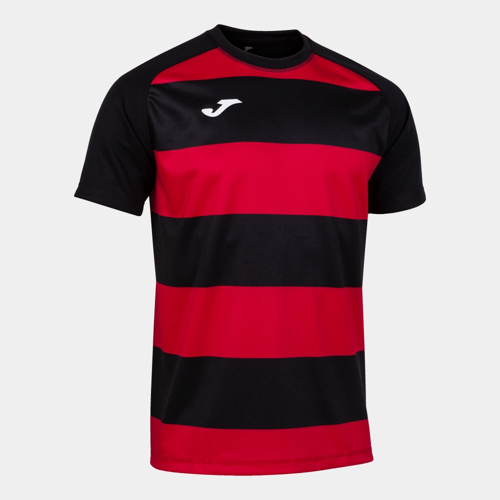 Camasa Prorugby Ii Maneca Scurta T- Black Red Joma