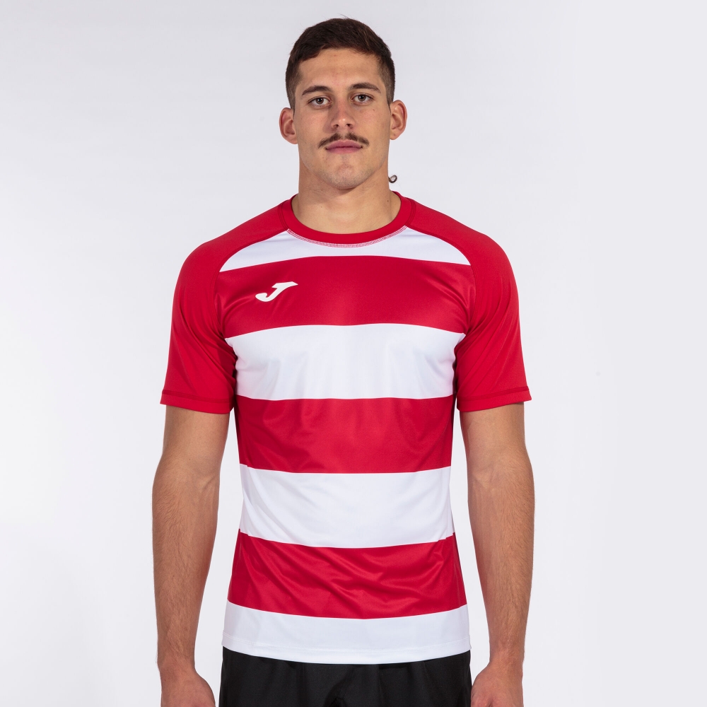 Camasa Prorugby Ii Maneca Scurta T- Red White Joma