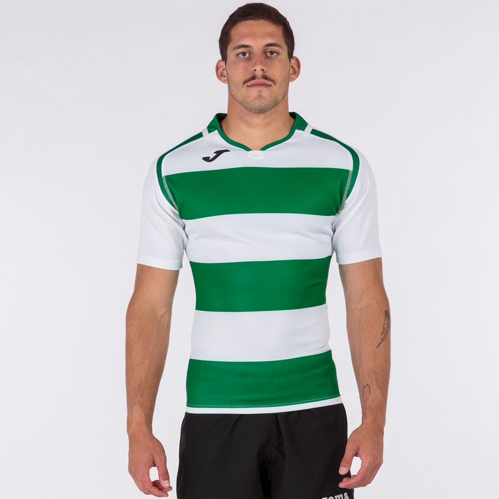 Camasa T- Rugby Green-white S/s Joma