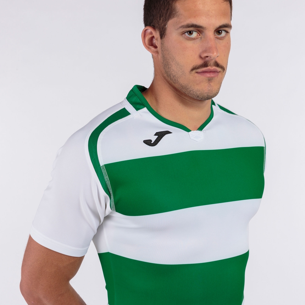 Camasa T- Rugby Green-white S/s Joma