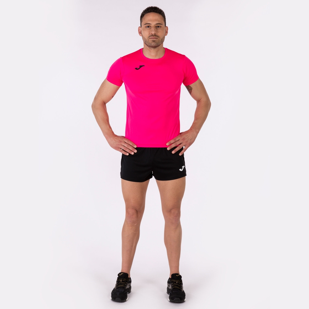 Camasa Record Ii Maneca Scurta T- Fluor Pink Joma