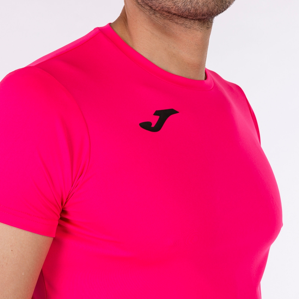 Camasa Record Ii Maneca Scurta T- Fluor Pink Joma