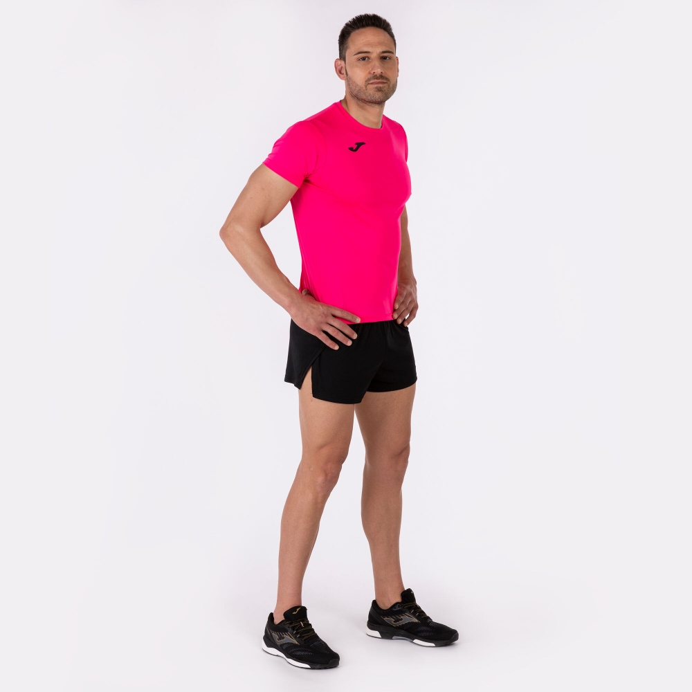 Camasa Record Ii Maneca Scurta T- Fluor Pink Joma