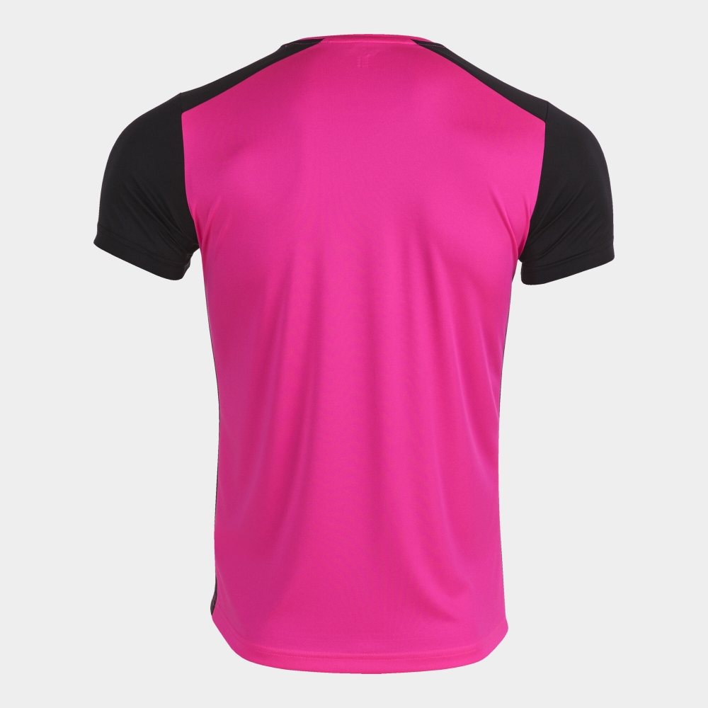 Camasa Record Ii Maneca Scurta T- Fluor Pink Black Joma