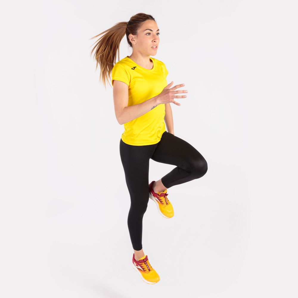 Camasa Record Ii Maneca Scurta T- Yellow Joma