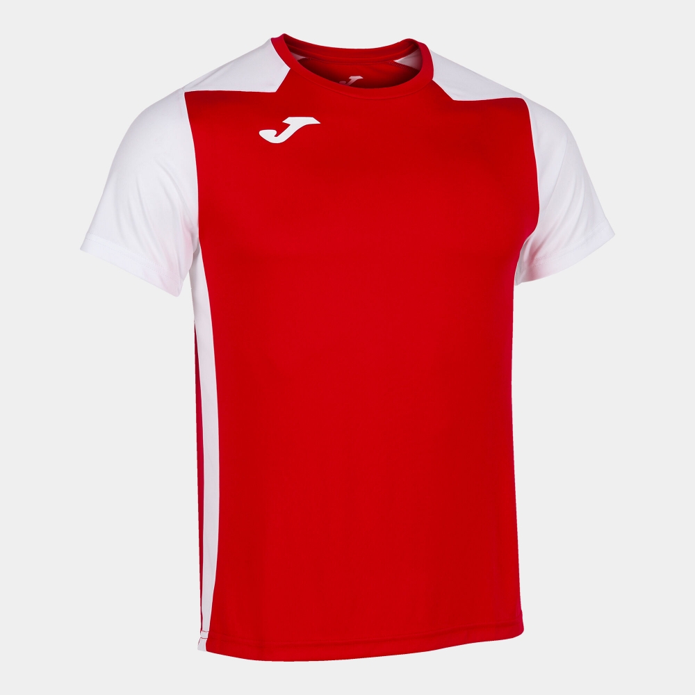 Camasa Record Ii Maneca Scurta T- Red White Joma