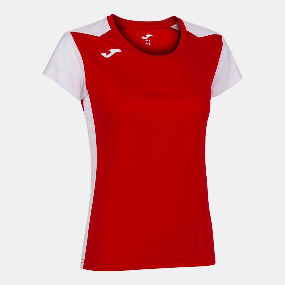 Camasa Record Ii Maneca Scurta T- Red White Joma