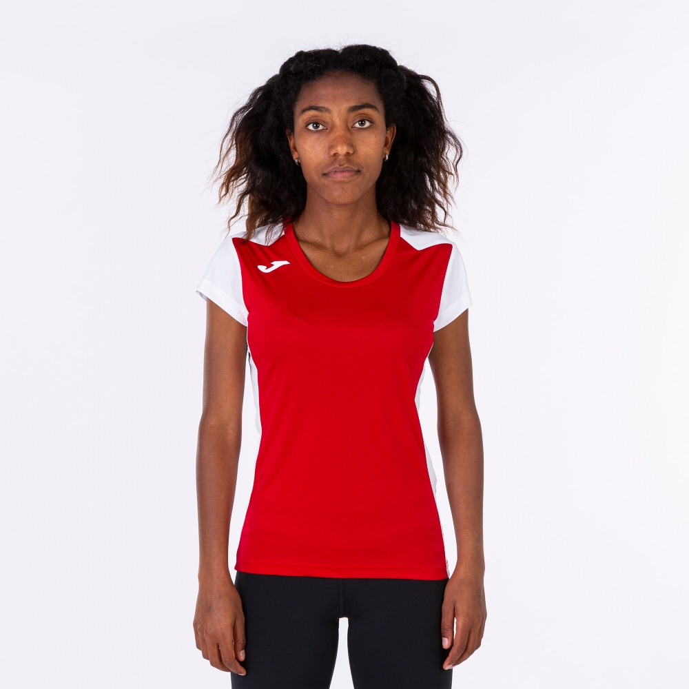 Camasa Record Ii Maneca Scurta T- Red White Joma