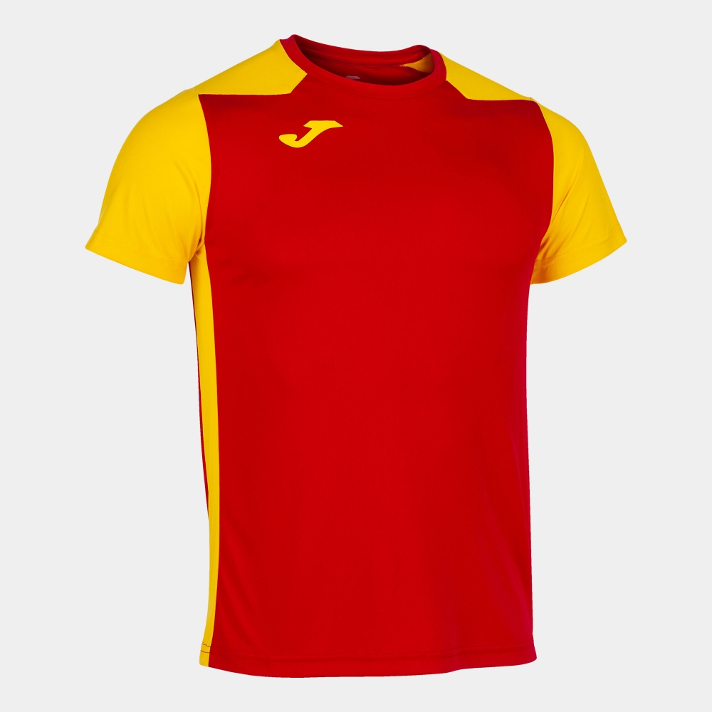 Camasa Record Ii Maneca Scurta T- Red Yellow Joma