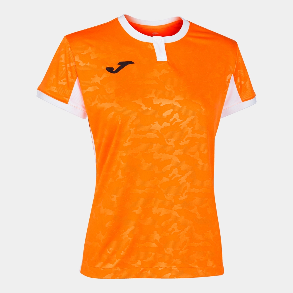 Camasa Toletum Ii T- Orange-white S/s Joma