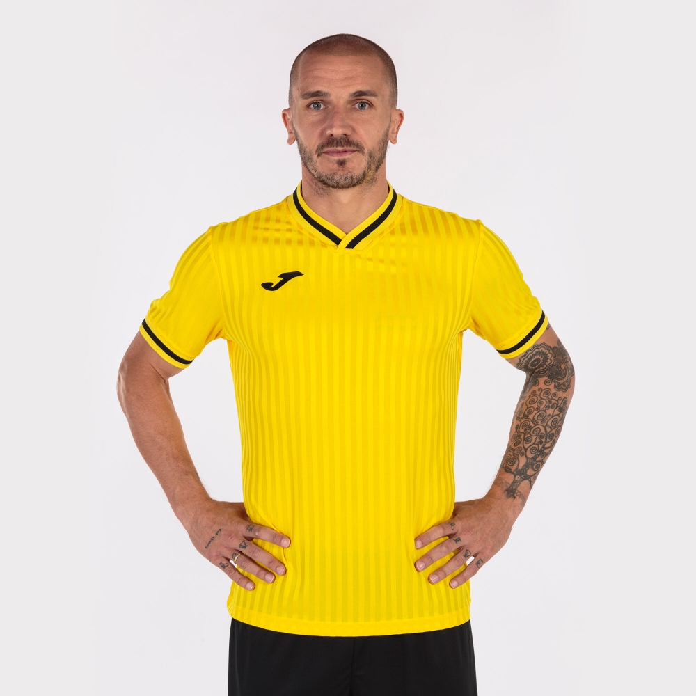 Camasa Toletum Iii Maneca Scurta T- Yellow Joma