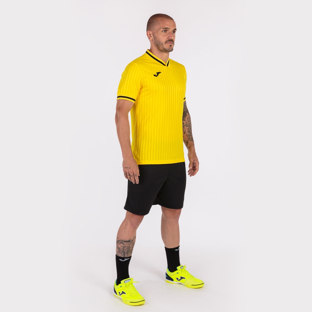 Camasa Toletum Iii Maneca Scurta T- Yellow Joma