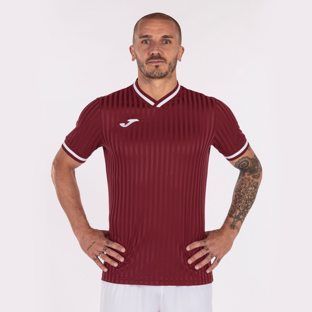 Camasa Toletum Iii Maneca Scurta T- Burgundy Joma