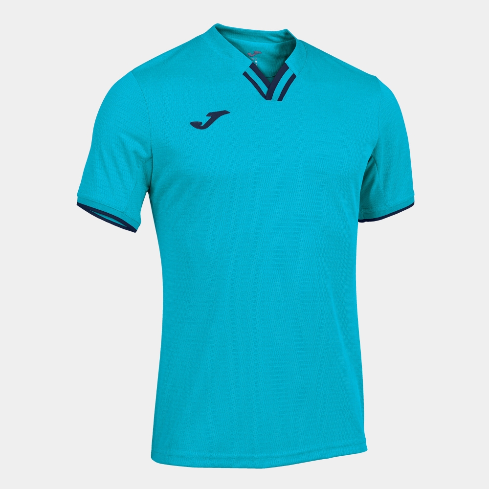 Camasa Toletum Iv Maneca Scurta T- Fluor Turquoise-navy Joma