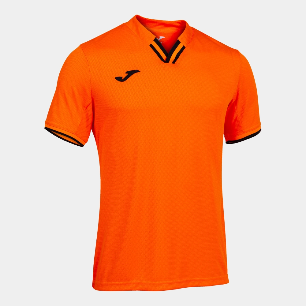 Camasa Toletum Iv Maneca Scurta T- Orange Black Joma