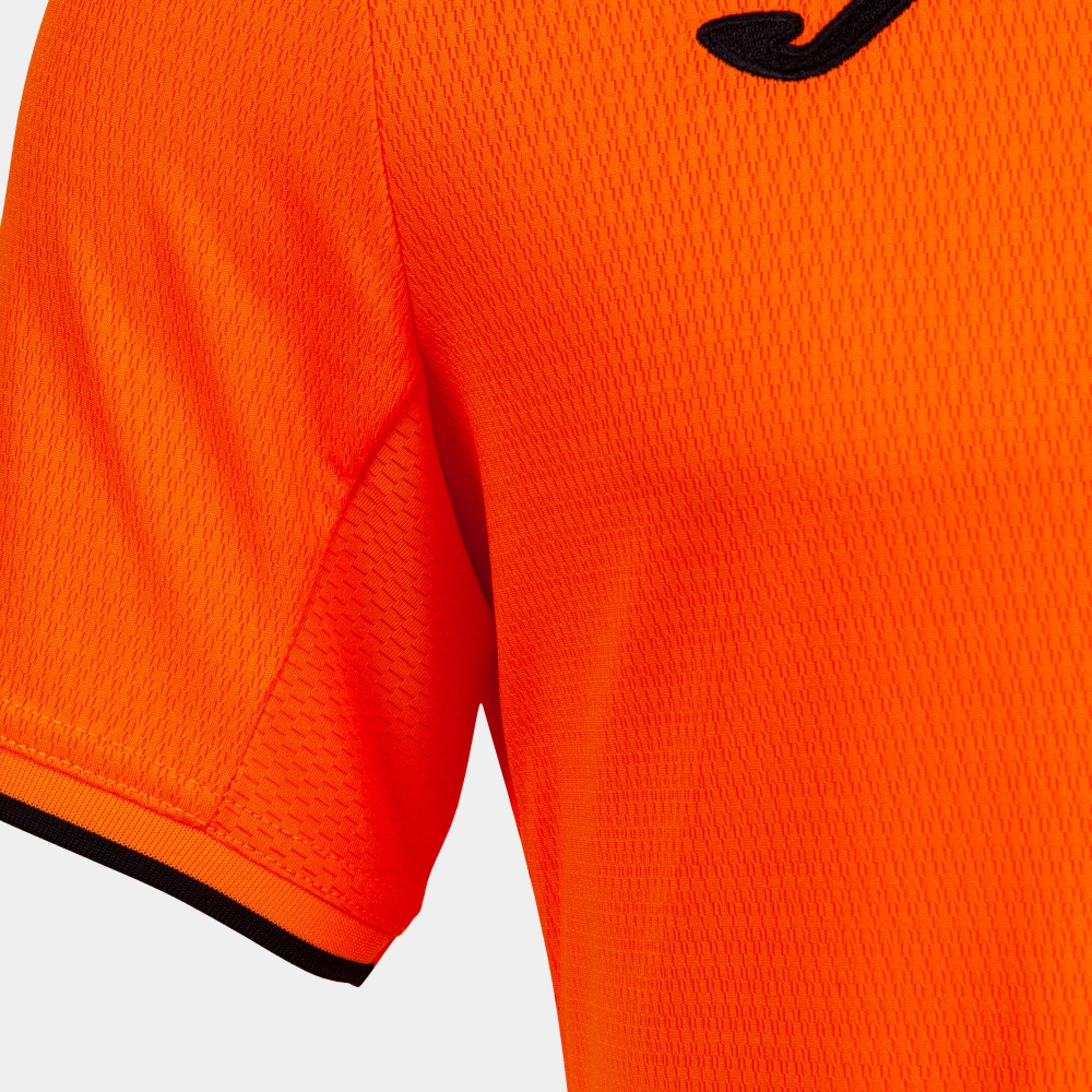 Camasa Toletum Iv Maneca Scurta T- Orange Black Joma