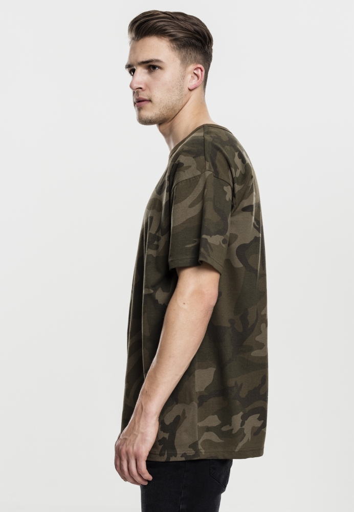 Tricou Camo Oversized Urban Classics