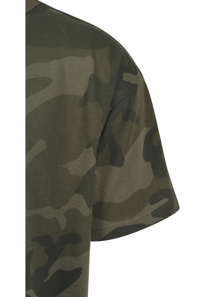 Tricou Camo Oversized Urban Classics