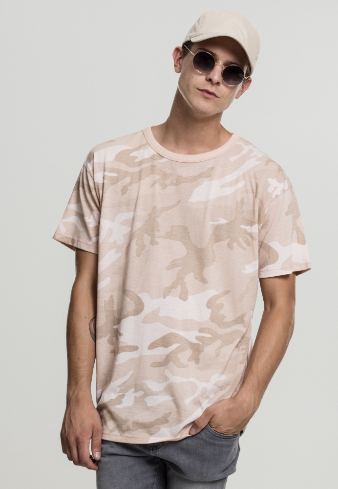 Tricou Camo Oversized Urban Classics