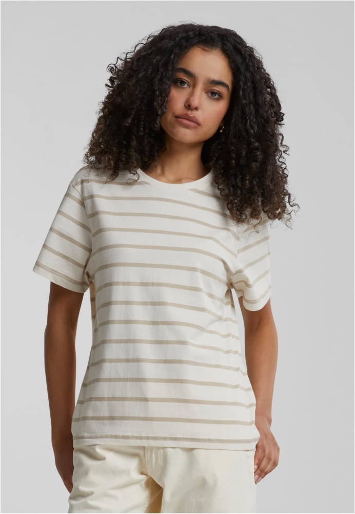 Tricou Striped Boxy dama Urban Classics