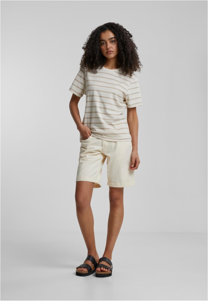 Tricou Striped Boxy dama Urban Classics