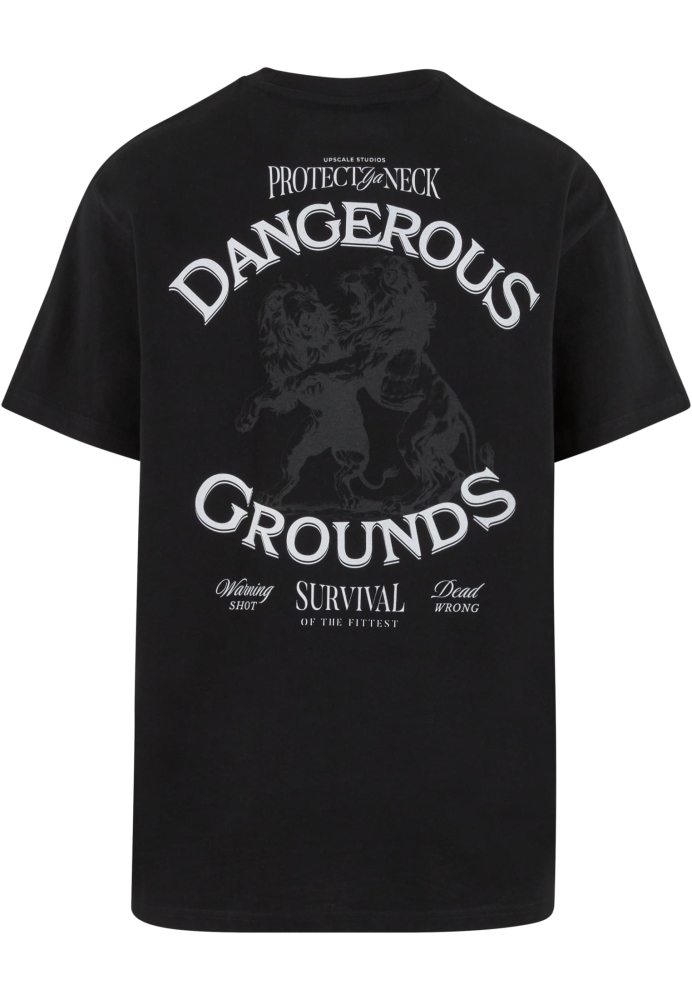 Tricou Dangerous Grounds Oversize Mister Tee