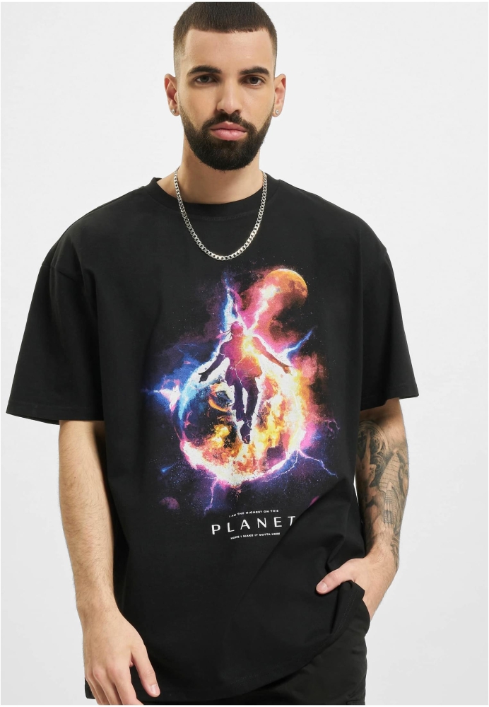 Tricou Electric Planet Oversize Mister Tee