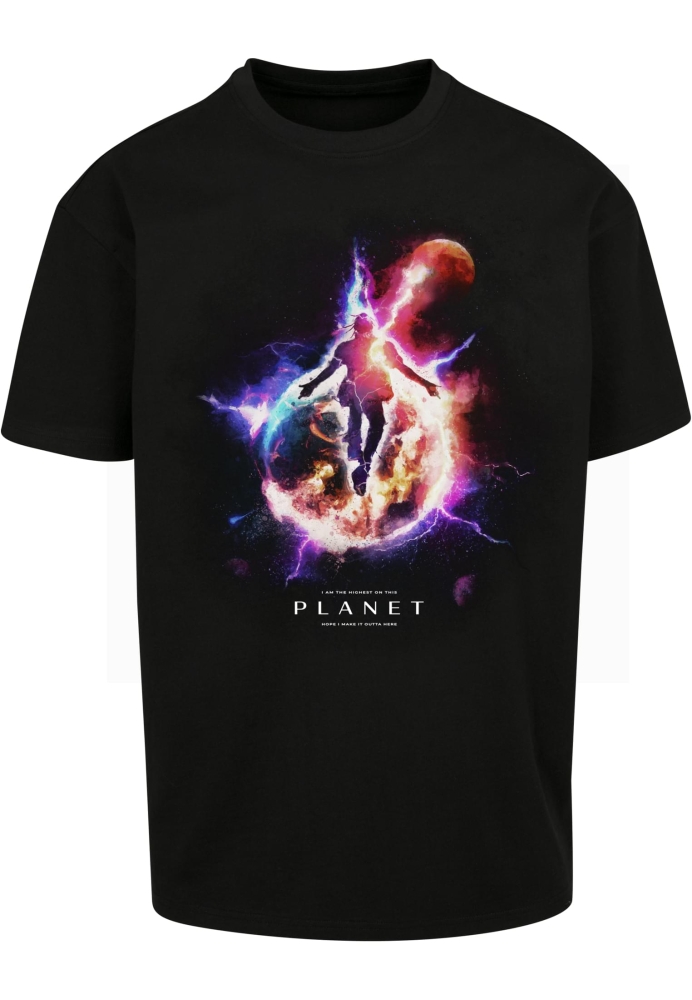 Tricou Electric Planet Oversize Mister Tee