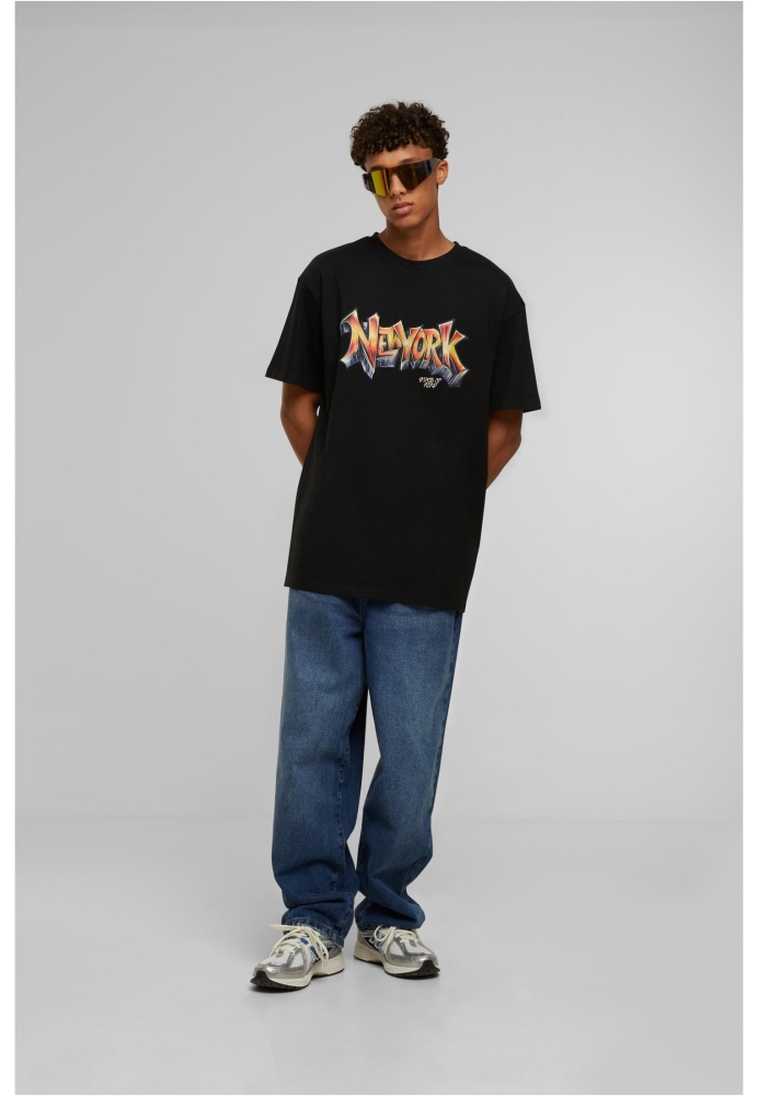 Tricou NY Graffiti Oversize Mister Tee