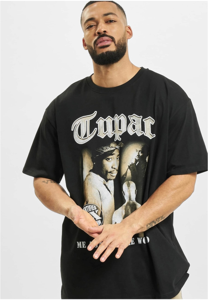 Tricou Tupac MATW Sepia Oversize Mister Tee