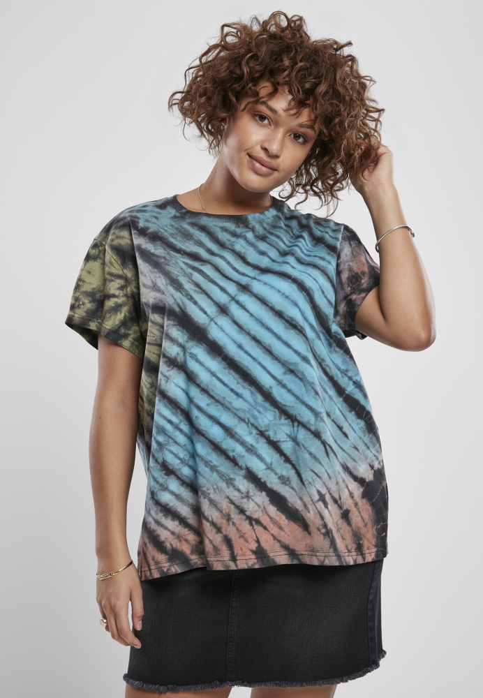 Tricou Tie Dye Boyfriend dama Urban Classics