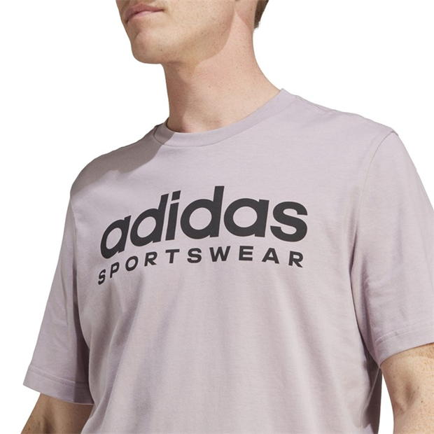 Camasa adidas Essentials Single Jersey Linear Embroidered Logo T- barbat