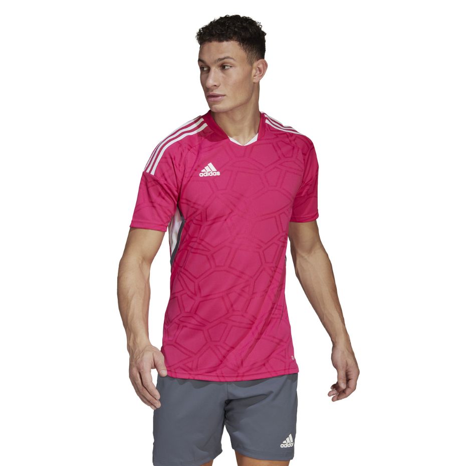 Camasa T- m Men's adidas Condivo 22 Match Day Jersey pink HE2947