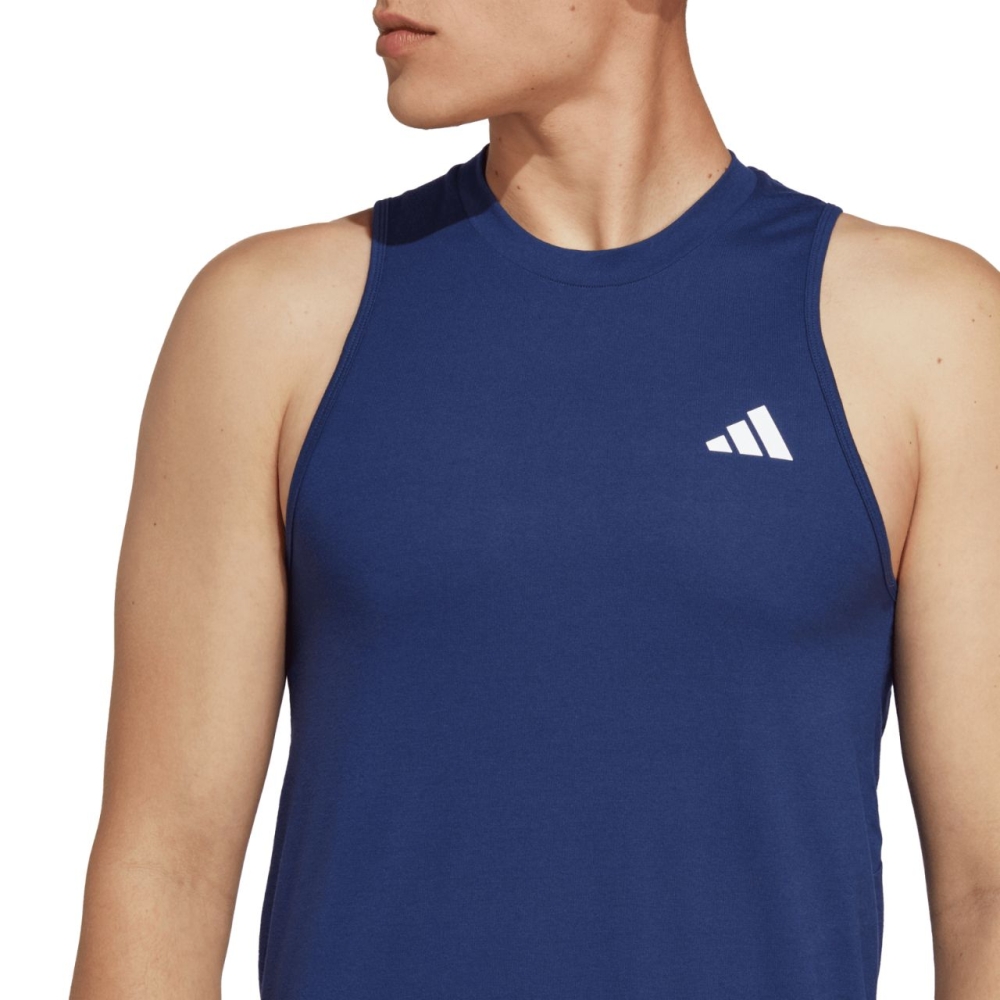 Tricou Camasa adidas Train Essentials Feelready Training Sleeveless Men's T- Navy Blue IC6948