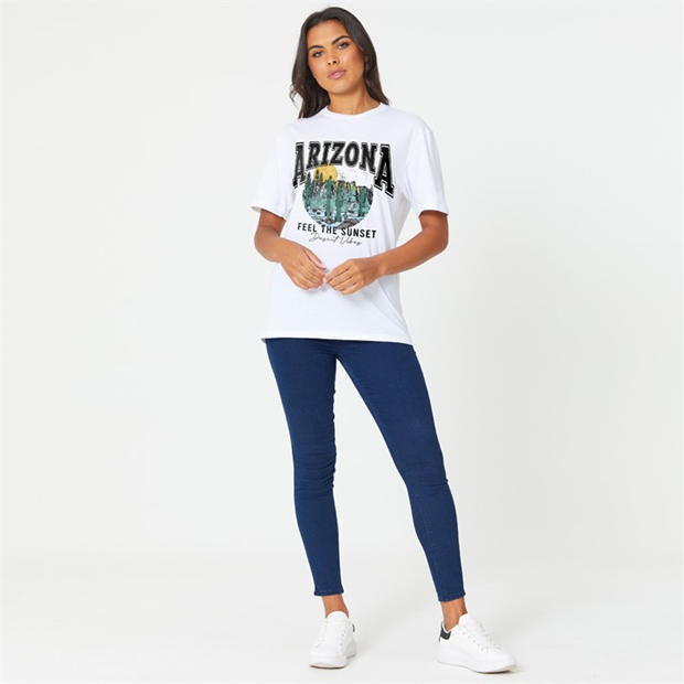 Tricou Be You Arizona Slogan SS