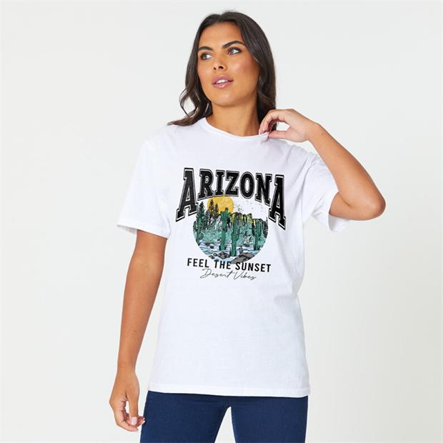 Tricou Be You Arizona Slogan SS