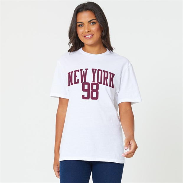 Tricou Be You New York Slogan SS