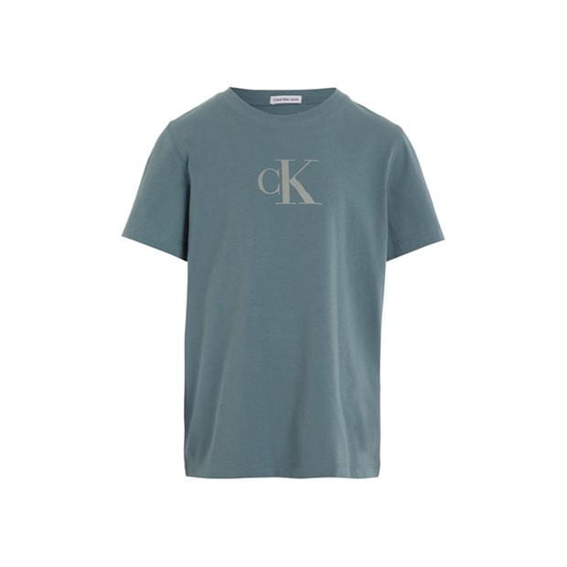 Blug Camasa Calvin Klein JERSEY RELAXED CK SS T- Calvin Klein Jeans