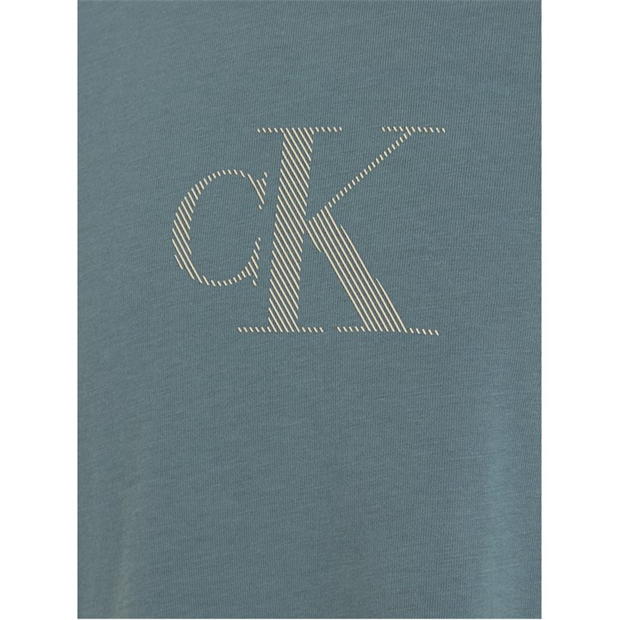 Blug Camasa Calvin Klein JERSEY RELAXED CK SS T- Calvin Klein Jeans