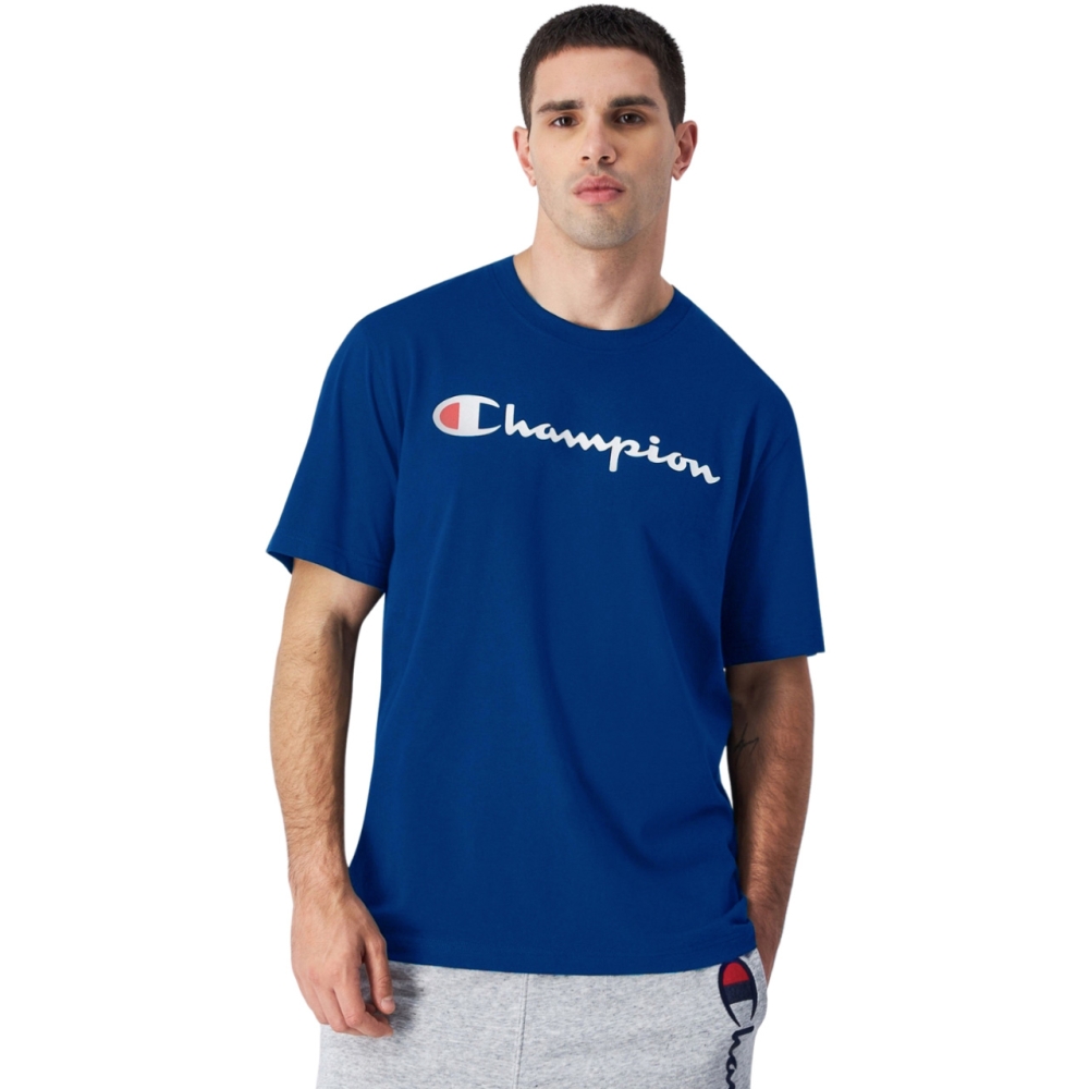 Tricou Camasa Champion SS Men's T- Blue 220256 BS008