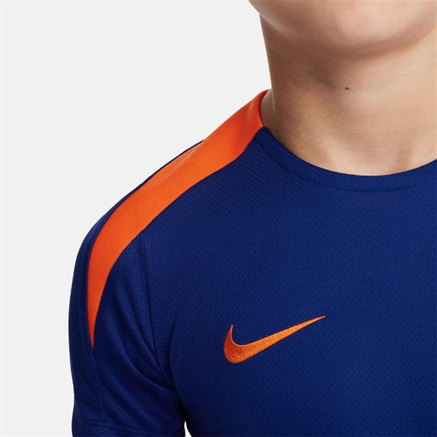 Nike Netherlands Strike Maneca Scurta Top 2024 copil