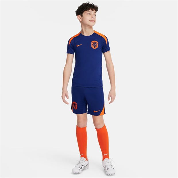 Nike Netherlands Strike Maneca Scurta Top 2024 copil